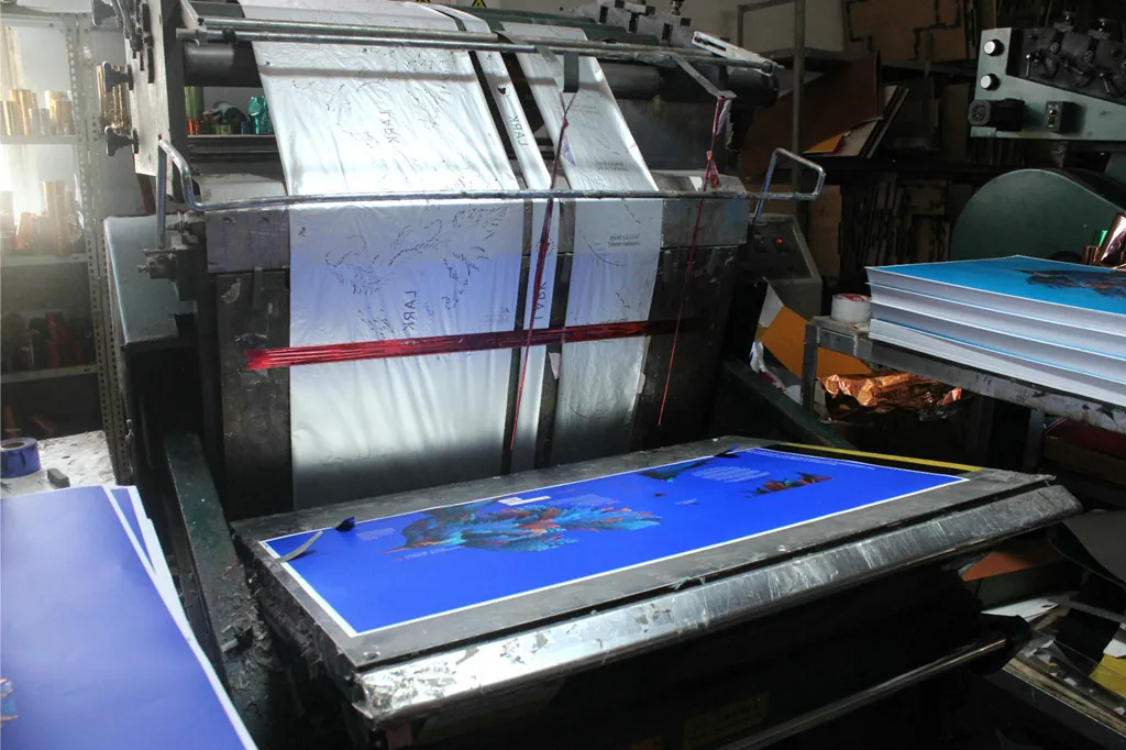 Hand-made die-cutting & foil stamping machine